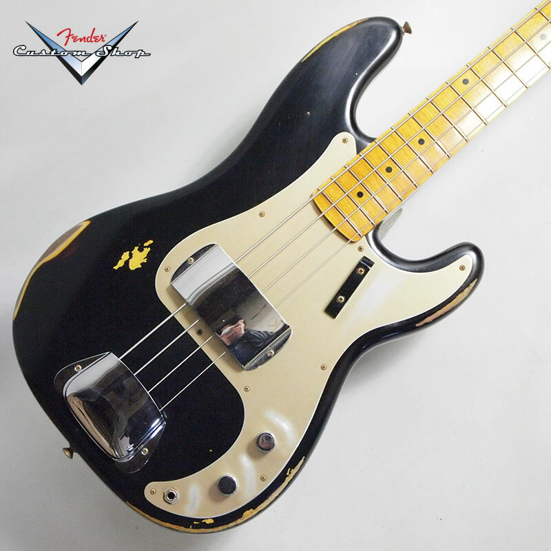 Fender Custom Shop LTD 1958 Precision Bass Relic Aged Black Over Chocolate 3-Color Sunburstҥեॷåסӡ S/N CZ558747 4.00kg