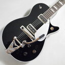 G6128T-GH George Harrison Signature Duo Jet&#174;は、伝説のギタリスト、ジョージ・ハリソンが "最初のまともなギター"と称した名機を再現した、彼のレガシーを称えるモデルです。このGH6128T-GHは、1960年代初頭にハリソンが中古で購入した、オリジナルのグレッチDuo Jet(1957年製)に見られる特徴的な装飾と仕様を再現しています。50年代中期の軽量なチェンバード構造のボディ、Bigsby&#174; B3Cトレモロアーム付きテールピース(ビブラートハンドル部ボルトに黒いPhillipsのプラスネジを使用)、オフセットで装着されたストラップ・ボタンという特徴が挙げられます。■その他の仕様として、ボディ外周に3プライ・バインディング(ホワイト／ブラック／ホワイト)、ネックとヘッドストック外周に1プライのホワイトバインディングを使用。■パーロイド・ハンプトップインレイを備えた、ラジアス12インチ(304.8ミリ)、22フレット仕様のローズウッド指板、Dyna Sonic&#8482;のシングルコイルPU2基が含まれます。■ローズウッド台座付きヴィンテージ・スタイルのロッキング・バーブリッジを搭載し、シルバー・プレキシピックガード、クロムメッキ加工のGrover&#174; V98CM Sta-Tite&#8482;チューナー、グレッチのGアロー・コントロールノブ、クロムメッキ加工のハードウェアを装備。■トラスロッドカバーにハリソンのサインが刻まれ、プレミアムなツイード・ハードシェルケースが付属されます。SpecificationsModel Number : 2400416906NeckFingerboard Material : Rosewoodフィンガーボードラジアス : 12" (305 mm)ヘッドストック : Jet&#8482; Styleネックフィニッシュ : Gloss Urethaneネック : 1-Piece Mahoganyフレット : 22ナット : Boneナット幅 : 1.6875" (42.86 mm)ポジションインレイ : Pearloid Hump Blockナット : Boneトラスロッドナット : 5/16" (7.9375 mm)Bodyボディ : Chambered Mahoganyボディフィニッシュ : Gloss Urethaneボディ : Chambered Mahoganyボディシェイプ : Jet&#8482;Body Style : Gretsch&#174; Chambered Body Guitarsボディトップ : Arched Laminated MapleCutaway : Single CutawayHardwareブリッジ : Rocking Barブリッジカバー/テイルピース : Bigsby&#174; B3C Vibrato Tailpiece with Gretsch&#174; Logoコントロールノブ : G-Arrowハードウェアフィニッシュ : Chrome-PlatedNeck Plate : Noneピックガード : Silver Plexi with Black Gretsch&#174; LogoStrap Buttons : Gretsch&#174; Knurled Strap Retainer Knobsストリング : D'Addario&#174; EXL110 Nickel Plated Steel (.010-.046 Gauges)Switch Tip : Chromeチューニングマシーン : Grover&#174; Sta-Tite&#8482; Die-CastElectronicsブリッジピックアップ : DynaSonic&#8482;コントロール : Volume 1. (Neck Pickup), Volume 2. (Bridge Pickup), Toneネックピックアップ : DynaSonic&#8482;ピックアップコンフィギュレーション : Dynasonic&#8482; / Dynasonic&#8482;Switching : 3-Position Toggle: Position 1. Bridge Pickup, Position 2. Bridge and Neck Pickups, Position 3. Neck Pickup　