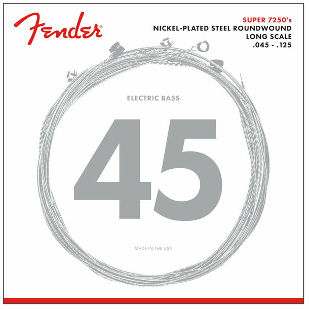 Fender 7250 Bass Strings, Nick