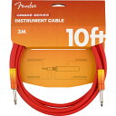 Fender 10' Ombre Cable, Tequila Sunrise ギター・ベース用ケーブル〈フェンダー〉