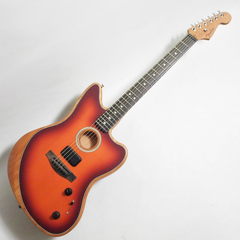【9/15まで P5倍or10倍!(対象外あり)】Fender American Acoustasonic Jazzmaster Tobacco Sunburst フェンダー（3枚目）