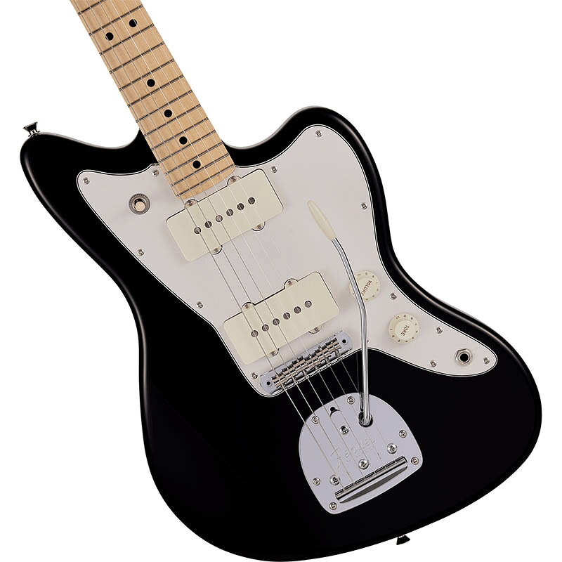 【9/15まで P5倍or10倍!(対象外あり)】Fender Made in Japan Junior Collection Jazzmaster, Maple Fingerboard, Black ジュニア・ジャズマスター フェンダージャパン（2枚目）