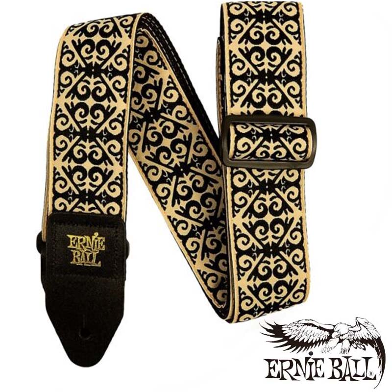 ERNIE BALL JACQUARD STRAP MONTEBELLO IRON 〈アーニーボール〉