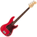 Fender Made in Japan Hybrid II Precision Bass, Rosewood Fingerboard, Modena Red〈...