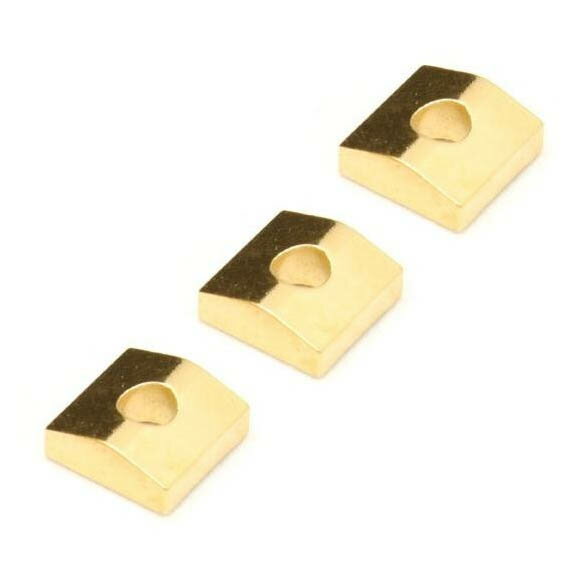 Floyd Rose Original Nut Clamping Blocks Gold (Set of 3) ナットキャップセット