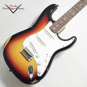 Fender Custom Shop Limited Edition Late 1964 Stratocaster Relic Target 3-Color SunburstqS/N CZ560320 3.49kgr