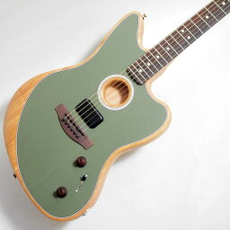 Fender Acoustasonic Player Jazzmaster, Rosewood Fingerboard, Antique Olive〈フェンダー〉