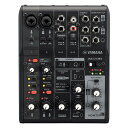 YAMAHA AG06MK2 B ブラック Live Streaming Mixer ウェブキャスティングミキサー〈ヤマハ〉