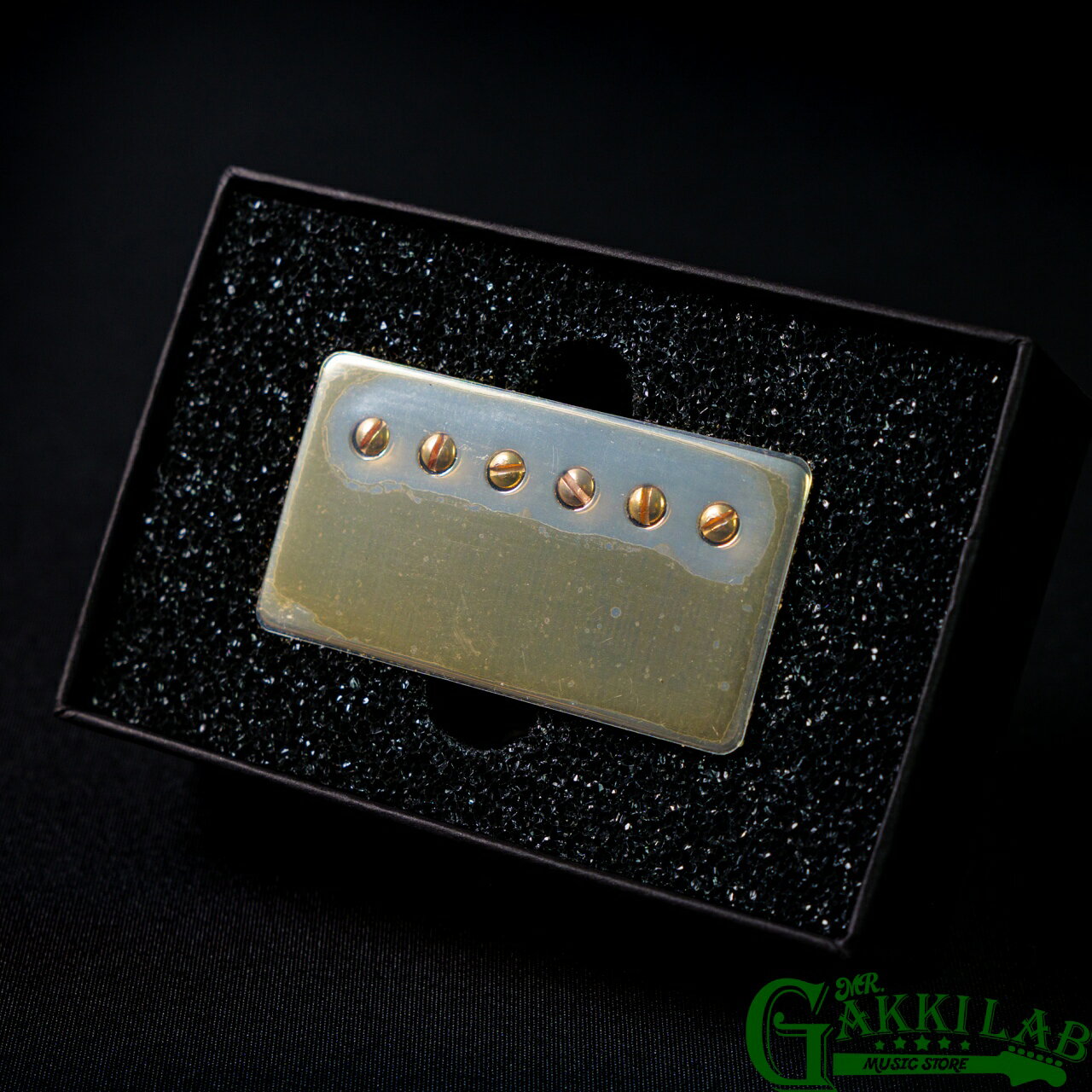 乐天商城 - Paul Reed Smith(PRS) Dragon II Bass Pick-Up Gold Cover ACC-3015 ポールリードスミス ピックアップ エレキギター アップグレードパーツ 正規パーツ 純正パーツ モディファイ
