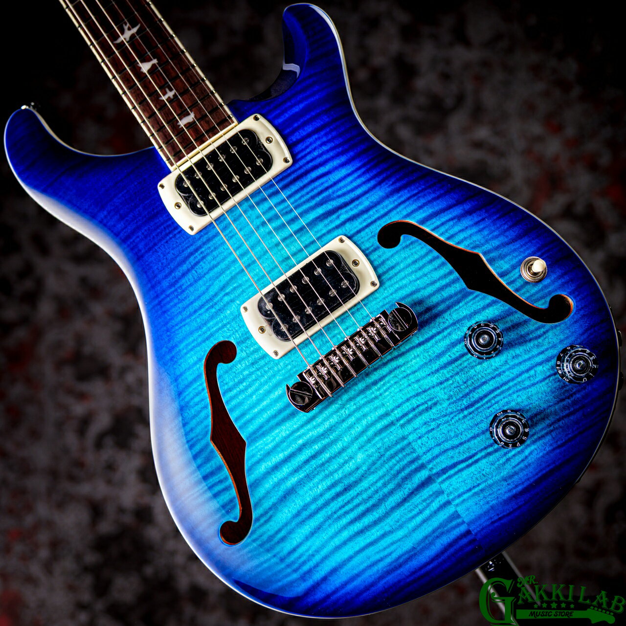 Paul Reed Smith(PRS) SE Hollowbody I Piezo Lake Blue ポールリードスミス ギター ホロウボディ ピエゾ フルホロウ ホローボディ 
