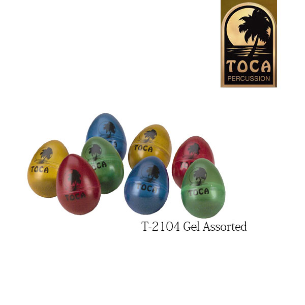 TOCA　エッグシェーカー　Gel Assorted　T-2104