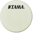 TAMA ドラムヘッド　 20インチ　白地 TAMAロゴ黒　