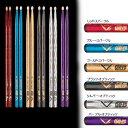 VATER ベーター カラー ドラム スティック 5A Color Wrap Series ウッドチップ 14.5×406mm