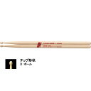 材質：ヒッコリー 長さ：406mm 径： H213B-MS　13mm　 H214B-MS　14mm H2145B-MS　14.5mm H215B-MS　15mm木地の感触を生かし、あえて塗装を施さないことによってより自然な握り心地を追求。 手に汗をかきやすくスティックを滑らせてしまうドラマーにお勧めのモデルです。 ■Hickory Stick 耐久性、サウンド、バランス共に最も人気の高いヒッコリースティック。 厳選されたアメリカ産の材のみを用い、ウエイトバランスの優れたハイクオリティーモデルです。 ■ボールチップ 最もオーソドックスな円筒形のチップ。打点による音のバラつきが少なく、ビギナーにもお勧めです。