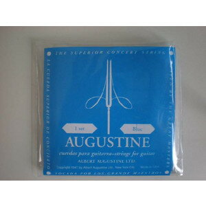 【メール便可】Augustine[オーガスチン]クラシックギター弦 ブルー [セット弦] [青]