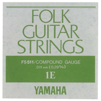 【メール便可】YAMAHA フォークギター弦 バラ弦 FS-511　.011インチ