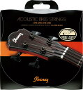 Ibanez アイバニーズ 4弦 アコースティック・ベース用カーボン・コーティング弦 IABS4XC