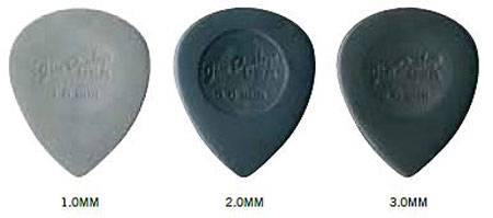 【メール便可】Jim Dunlop　ギターピック　Big Stubby Nylon 445R 1.0mm,2.00mm,3.00mm