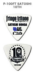 【メール便可】FERNANDES フェルナンデス ピック P-100FT fringe tritone SATOSHI 10th Anniversary Model 本田聡 アーティストピック