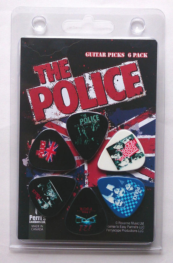 Perri's ポリス ピック THE POLICE LP-POL2 6枚セット アーティストピック