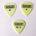 【メール便可】SCHECTER　ピック　ルミナス　ティアドロップ　蓄光