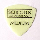 【メール便可】SCHECTER ピック ルミナス ラバー トライアングル 蓄光