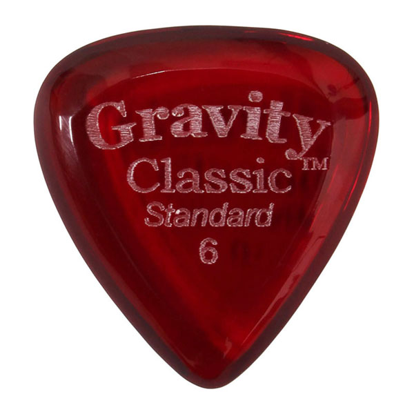 ڥ᡼زǽGRAVITY GUITAR PICKS ԥå 饷å 6.0mm, RedϹ