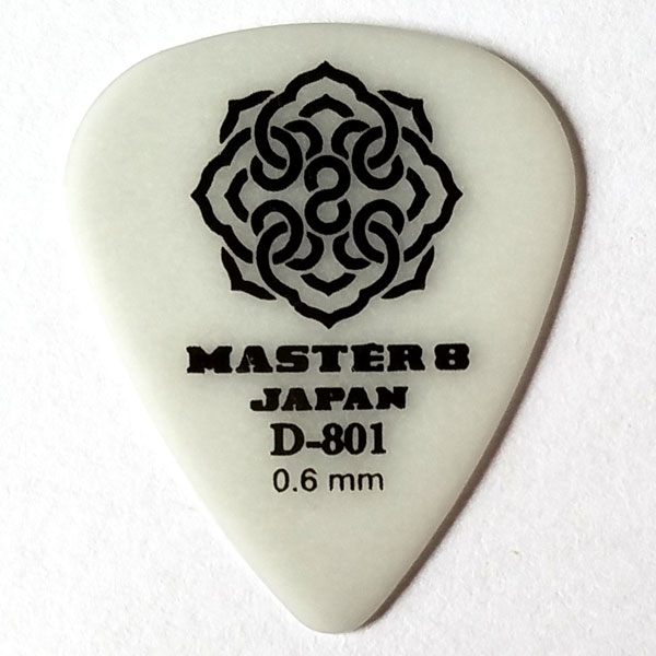 【メール便可】MASTER 8　ピック D-801 ティアドロップ