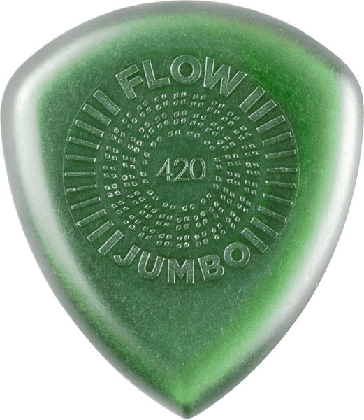 【メール便可】Jim Dunlop ピック FLOW jumbo 厚さ：4.2mm 547R420