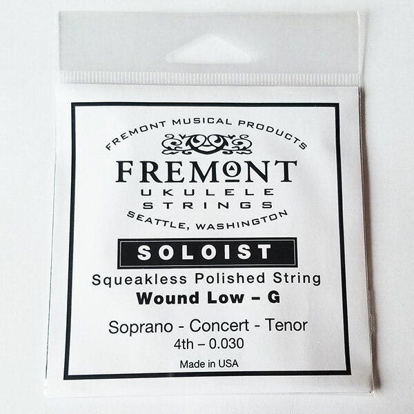 【メール便可】FREMONT SOLOIST Wound Low-G弦　(単品)