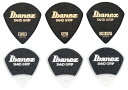 【メール便可】Ibanez アイバニーズ ピック PA18SG　Jazz型　サンドグリップ