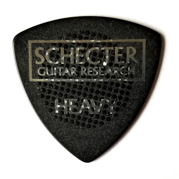 【メール便可】SCHECTER　ピック　ポリアセタール ラバー　トライアングル