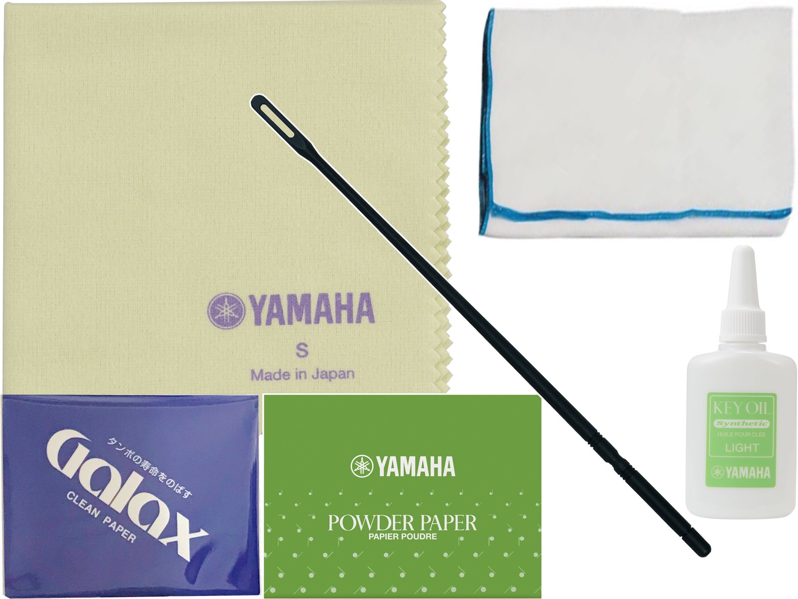 【メール便出荷品】 フルート お手入れセット クリーニングロッド CRFL2 キイオイル KOL3 ペーパーセット PP3 PCS3 管楽器 お掃除 アクセサリ...