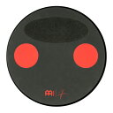 MEINL SPLIT TONE PAD アニカ・ニルス・シグネチャー練習パッド Split Tone Pad は、リズムの解釈にスポットを当てるため、アニカ・ニルスとMEINL社の共同で開発されました。 ■リバーシブルのトレーニング面 ドラミングに必要な身体的な強さと持久力を構築することは、パワフルなパフォーマンスへの鍵ですが、すべてのダイナミクスをより細かく制御することも必須です。 スプリットトーンパッドを裏返しトレーニング面を使用します。裏面のフォームパッドはリバウンドが非常に少ないため、各ストロークに、より多くの身体的なエネルギーが必要になります。ショーの前にすばやく効果的なウォームアップが必要な場合にも最適です。テーブルなど平らな面でパッドを使うときは、裏面がノイズと振動を減少させるクッションとして機能します。 ■表面に3種の音色とフィール 黒いエリアはスタンダードなトーンとフィール、左右赤のエリアはハイピッチでより強いアタック、上部楕円のエリアは、柔らかくミュートされたフォームで構成されています。 お気に入りのパターンまたはルーディメントで、例えば、利き手を楕円のミュートエリアに、反対の手を黒か赤のエリアに置いて演奏します。すべての意識が音をクリエイトする手に向けられるので、問題の発見を容易にして解決することができます。 手を分割することで、ルーディメントやパターンに関する基礎知識も高まり、新しい演奏方が広がります。 ■どのスネアスタンドにもフィット 直径 12&rdquo; サイズで、どのスネアスタンドにもフィットするため、適切な高さと角度で練習できます。頑丈なMDFの芯材は強力で耐久性があるため、スタンドのアームでしっかりとパッドを掴みバランスを取ります。スネアスタンドで表裏の両面を使用できます。 ■仕様 表面：3種の音色とそれぞれ打感の違うパッド 裏面：リバウンドが少ないフルトレーニングパッド 黒＝スタンダードパッド 左右赤＝ハイピッチパッド 上部楕円＝ミュート・ソフトフォーム 直径 12&rdquo; サイズで、どのスネアスタンドにもフィット 表面：6mm厚シリコンパッド 裏面：12mm厚トレーニングフォーム＝筋肉を構築 ノイズ、振動カット 中心素材：9mm厚 ソリッド MDF マイネル・シンバル・アーティスト、アニカ・ニルスと共同開発 アニカ書き下ろしの、本パッド用エクササイズ付き　