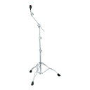 Stage Master Boom Cymbal Stand HC43BWN 25.4mm径のベースパイプ、上級モデルのデザインを踏襲したダブルレッグ仕様のシンバルスタンド。リーズナブルな価格を維持しつつ、上段、中段パイプ径を上級モデルと同じサイズにすることで、安定感を向上させています。 &nbsp; &nbsp; スペック &bull;シンバルティルター角度調整：ギア式 &bull;シンバルナット：クイックセット・シンバルメイト（QC8） &bull;パイプ径：25.4mm-22.2mm-19.1mm &bull;重量：3.3kg &bull;ブーム長さ：400mm &bull;高さ調整範囲：760mm〜1,800mm ※シンバルを水平にセットした場合の床からシンバルフェルトまでの距離