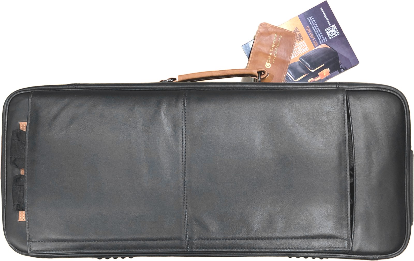 GARD BAGS ガードバックス 4-ECLK ブラック レザー ダブル トランペットケース ア...