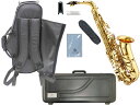 JUPITER ( ジュピター ) JAS500 アルトサックス ラッカー ゴールド 管楽器 Alto saxophone gold JAS-500 セット D　北海道 沖縄 離島不可