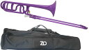 ZO ( ゼットオー ) トロンボーン 太管 TB-04 パープル アウトレット プラスチック B♭ F テナーバストロンボーン tenor bass trombone purple　北海道 沖縄 離島不可