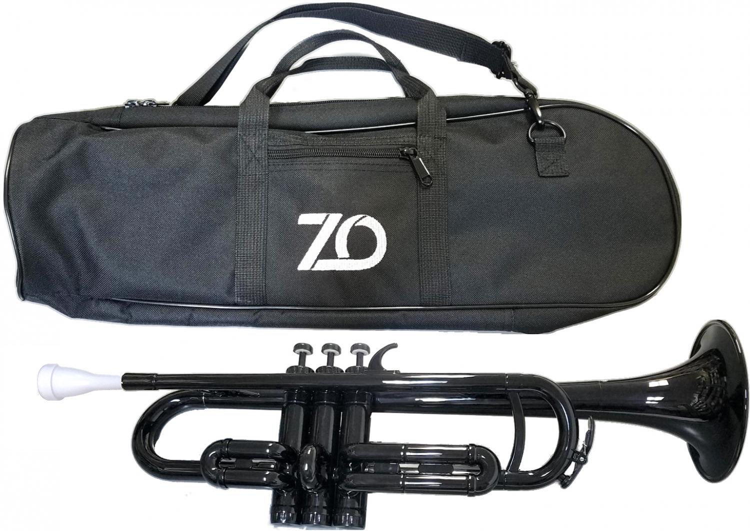 ZO ( ゼットオー ) トランペット TP-05BK ブラック 調整品 新品 アウトレット プラスチック 管楽器 黒色 trumpet Bla…