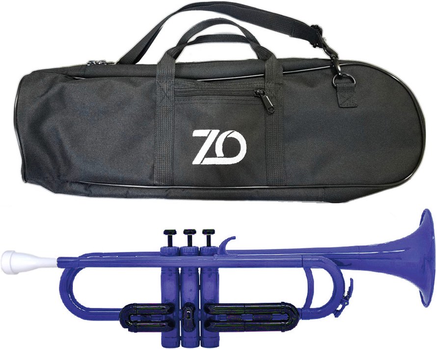 ZO ( ゼットオー ) TP-10BK トランペット ダークブルー 調整品 アウトレット プラスチック 管楽器 Trumpet Dark Blue…