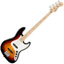 SQUIER ( スクワイヤー ) Affinity Jazz Bass 3-Color Sunburst / MN ジャズベース エレキベース by フェンダー【春特価！ピック20枚プレゼント 】