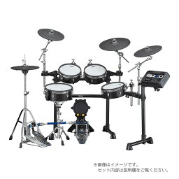 YAMAHA ( ヤマハ ) DTX8K-M BLACK FOREST 【 エレドラ 電子ドラム 】 ドラム 自宅練習 ドラムセット 吹奏楽 軽音楽 ハイハットスタンド 3シンバル アコースティック