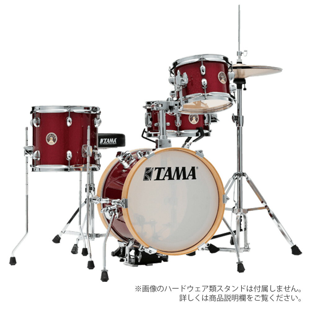 TAMA ( タマ ) Club-JAM Suitcase Kit LJK44S-CPM シェルセット クラブジャム ドラムセット【LJK44S-CPM】【マット付き 4月26日時点メーカー在庫無し 】 クラブジャム 小口径 コンパクト ミニ アコースティック 小スペース