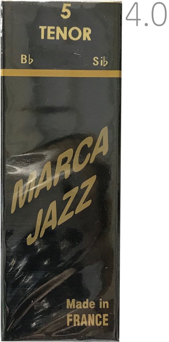 【メール便出荷品】 MARCA ( マーカ ) JAZZ テナーサックス 4番 リード 5枚入り 1箱 tenor saxophone reed SUPERIEURE フランス製 4.0 旧パケ 【北海道不可/沖縄不可/離島不可/同梱不可/代引き不可】