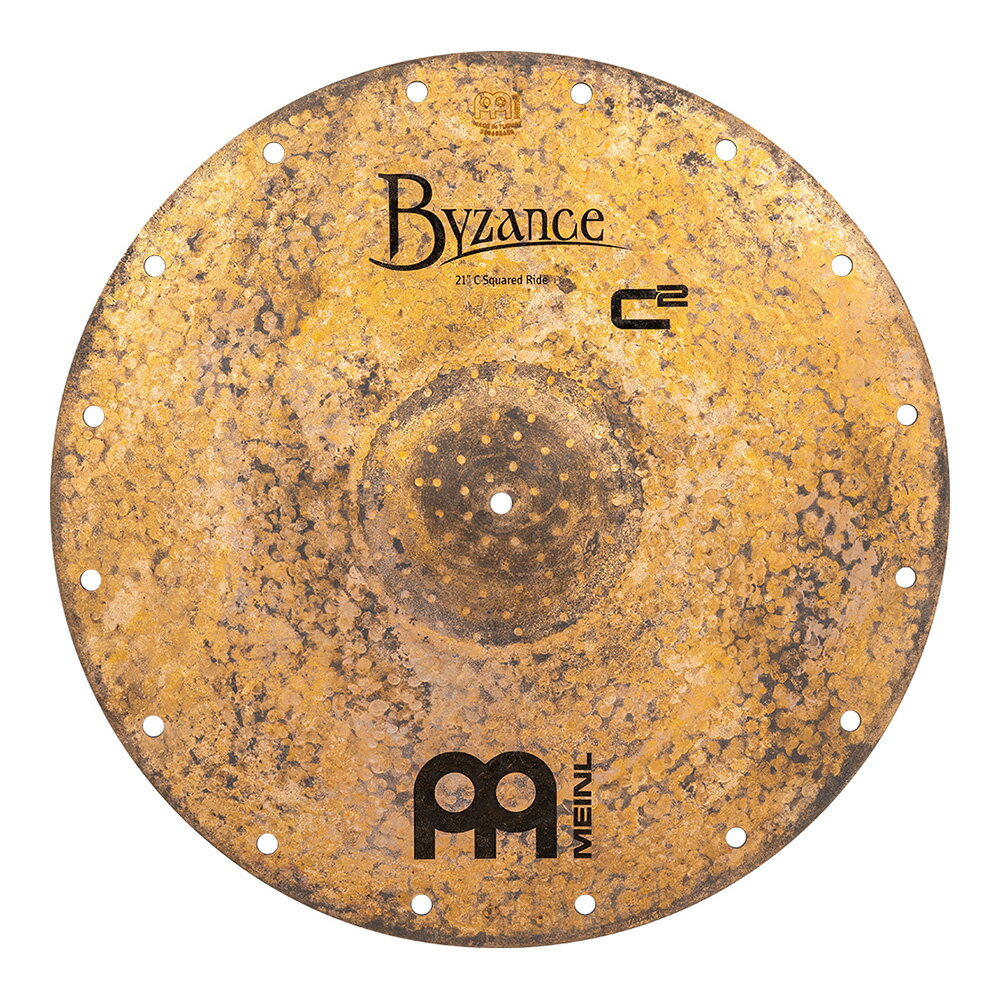 Meinl マイネル Byzance Vintage Series ライドシンバル 21" C Squared Ride B21C2R (Chris Coleman?s Signature Ride) 【B21C2R】【5月31日時点メーカー在庫無し 】 ドラム シンバル バイザンス ビンテージ