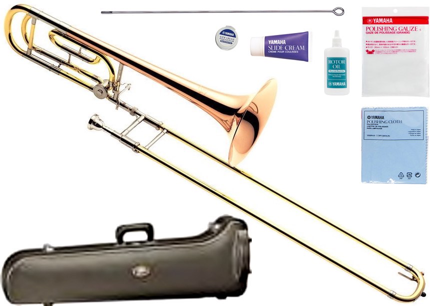 YAMAHA ( ヤマハ ) YSL-820GII テナーバストロンボーン 太管 ゴールドブラスベル カスタム トロンボーン 日本製 Tenor Bass Trombones YSL-820G-2　北海道 沖縄 離島不可