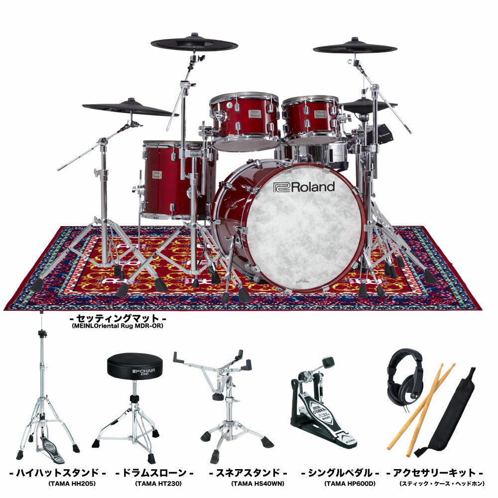 Roland (  ) VAD706GC-S ꡼ TAMA UPG HW Single + ޥåȡ Żҥɥ ɥ ۡڹڤޤ Բ  ɥॻå ƥåɥ Ͽ 쥳ǥ ơ ǹ