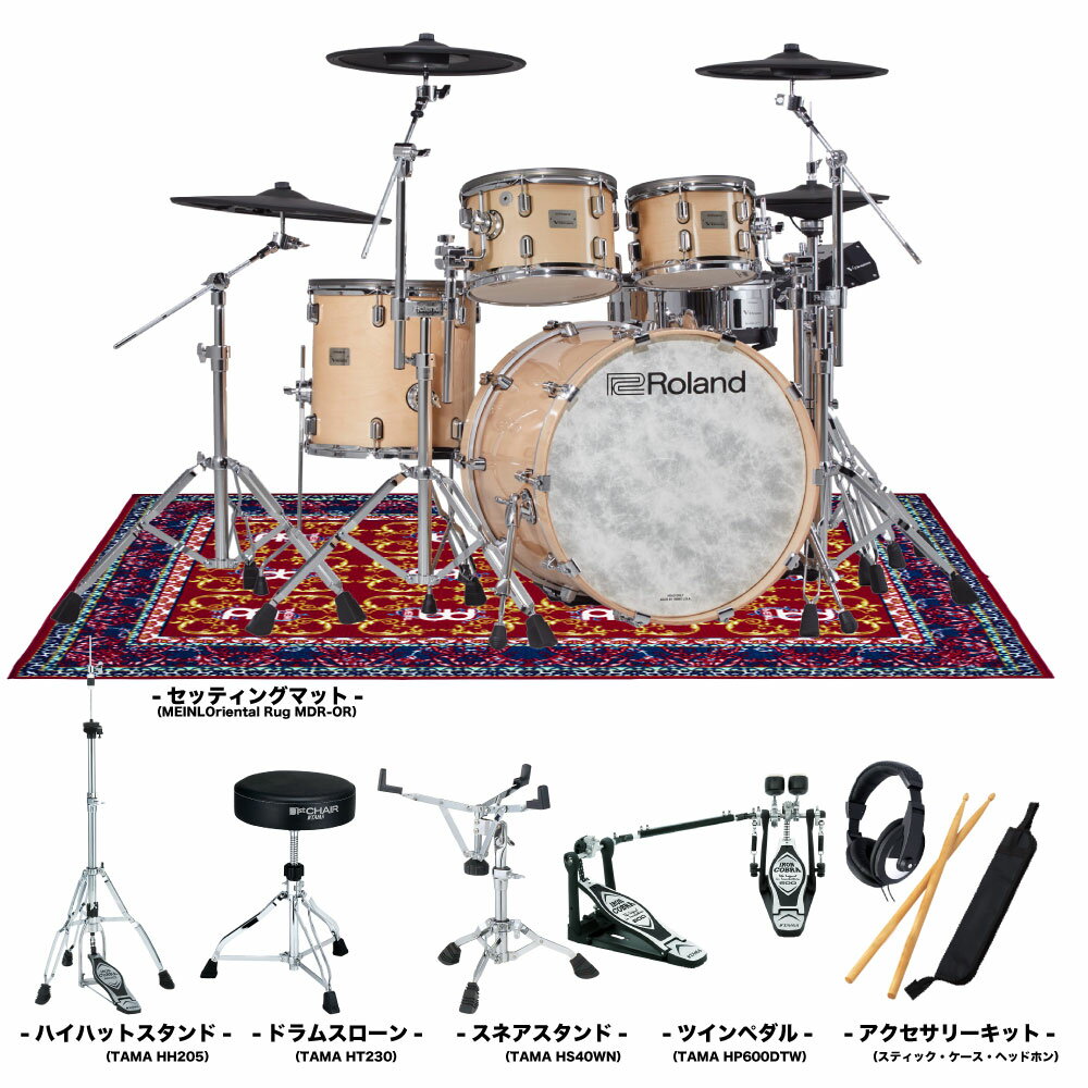 Roland  VAD706GN-S TAMA UPGɥϡɥ Twin + ޥå Żҥɥ ɥ VAD706GN-Sۡ ϶Ⱥ...