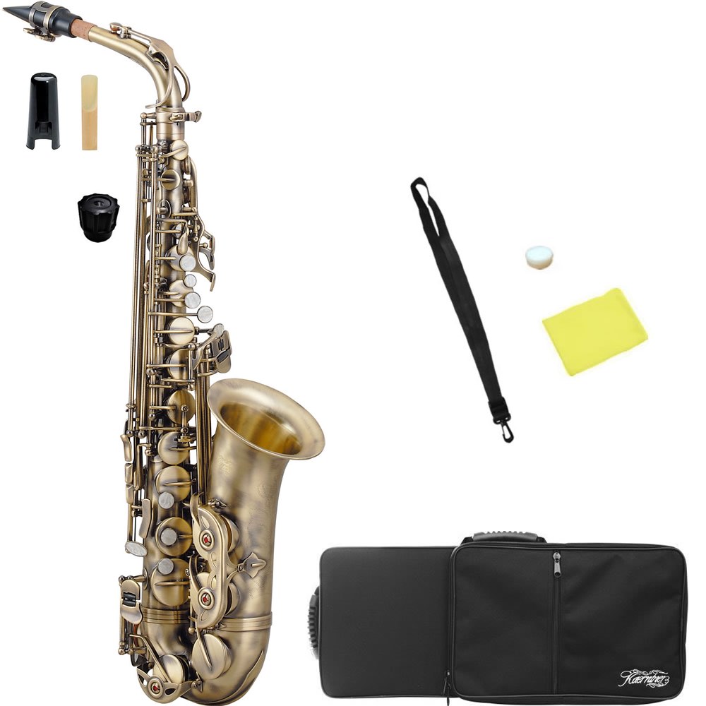 Kaerntner ( ケルントナー ) KAL-68AQ アルトサックス アンティーク カラー 管楽器 ヴィンテージ風 Alto saxophone K…