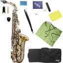 Kaerntner ( ケルントナー ) KAL-68AQ アルトサックス アンティーク カラー 管楽器 ヴィンテージ風 Alto saxophone KAL68AQ セット B　北海道 沖縄 離島 同梱不可